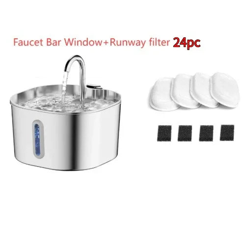 Faucet bar window with 24pc filters and accessories 